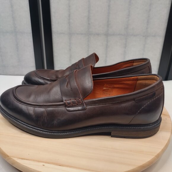 Rodd & Gunn Portobello Mocc Slip On Brown Penny Loafers ZX0518 Men 46/ US 13 - Picture 5 of 12